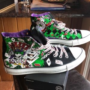 DC Comics Joker Chuck Taylors